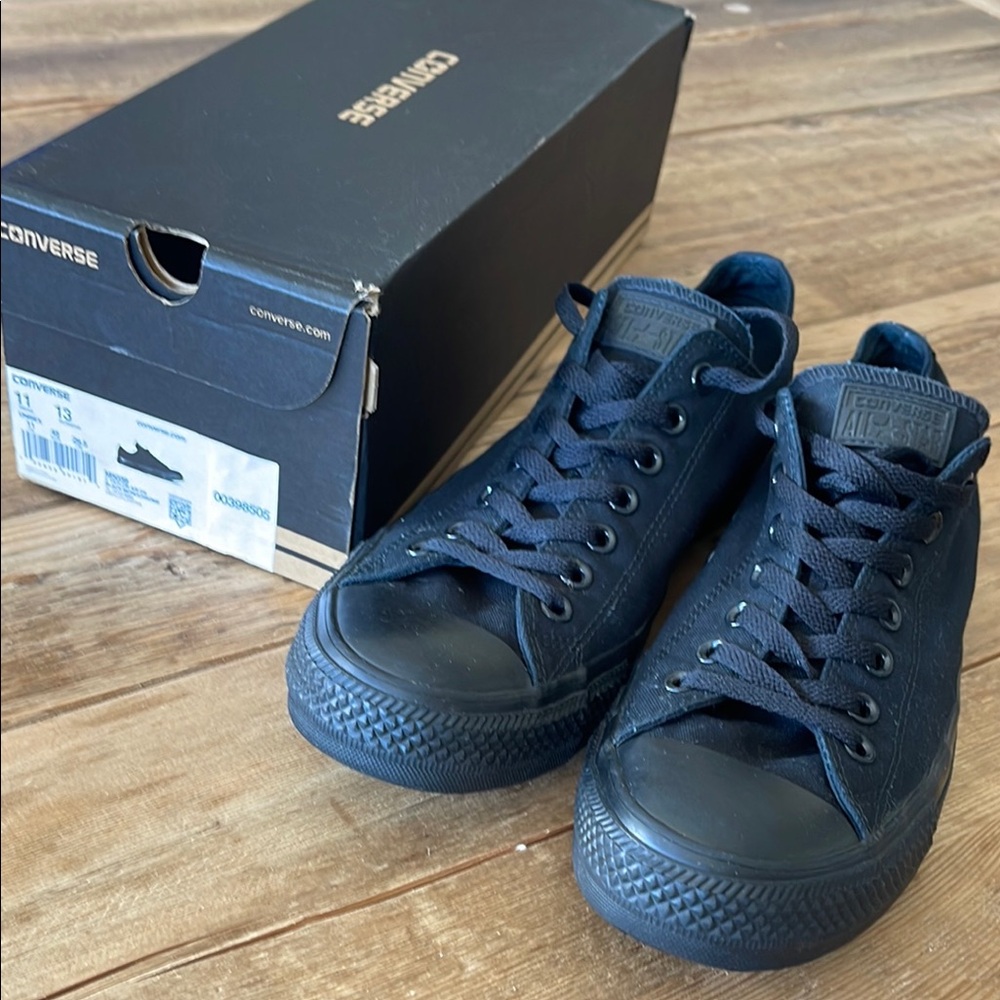 Converse Chuck Taylor All-Star Low OX Black Monochrome